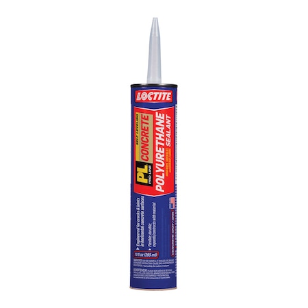 Pl Loctite PL Concrete Gray Polyurethane Concrete Filler and Sealant 10 oz 1618150